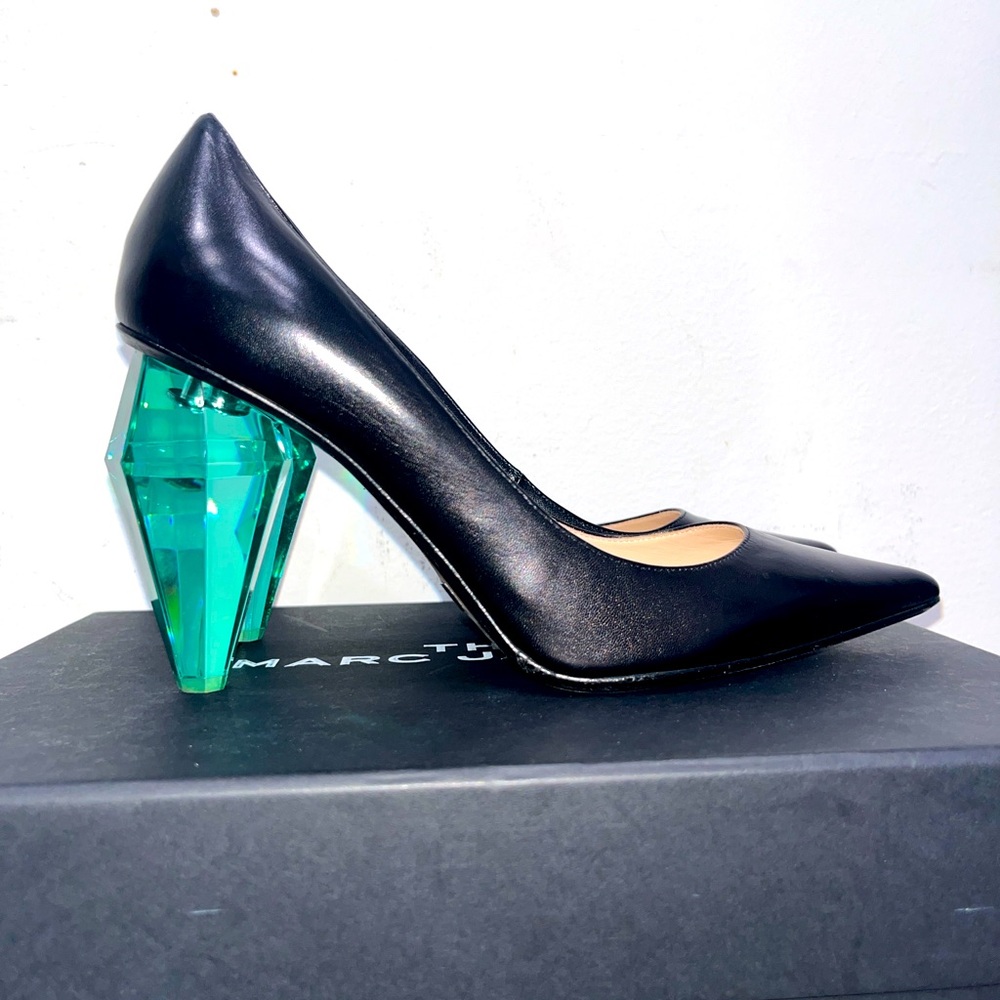 The Marc Jacobs gem leather pumps